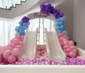 Ball Pit And Slide Fresco