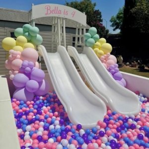 Dual Slides Soft Play Per Hour